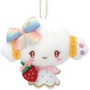 Sanrio Strawberry Newspaper 50th Anniversary Cogimyun Mascot Chain Plush